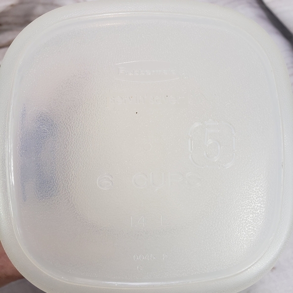 Rubbermaid Folgers Coffee Storage Container Good To The Last Drop Plastic 6 Cups - Picture 8 of 9